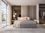 New Residences with Spacious Layouts and Pools Near the Coast