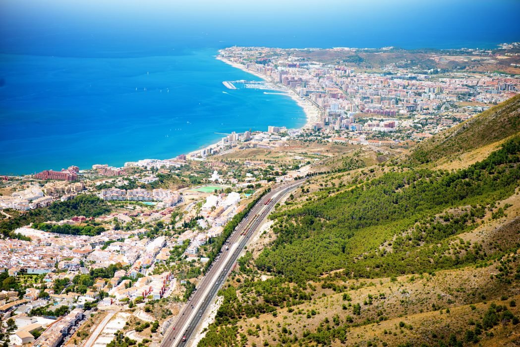 Costa del sol from the top